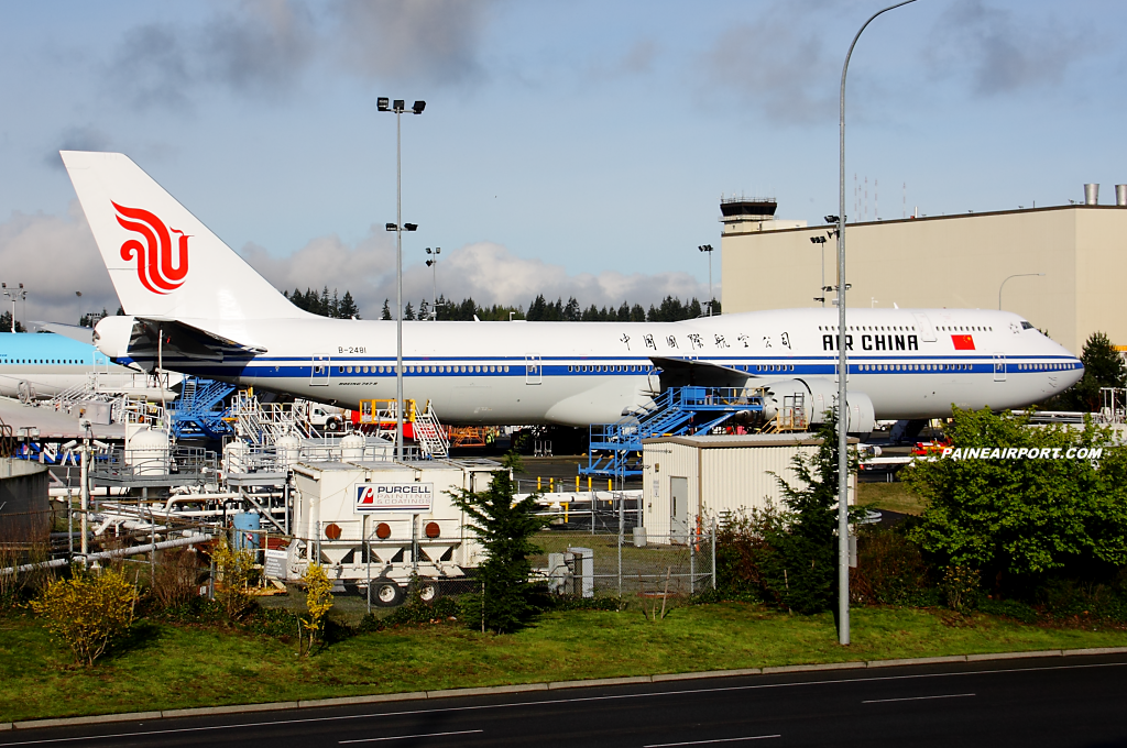 Air China 747-8i B-2481 at Paine Field