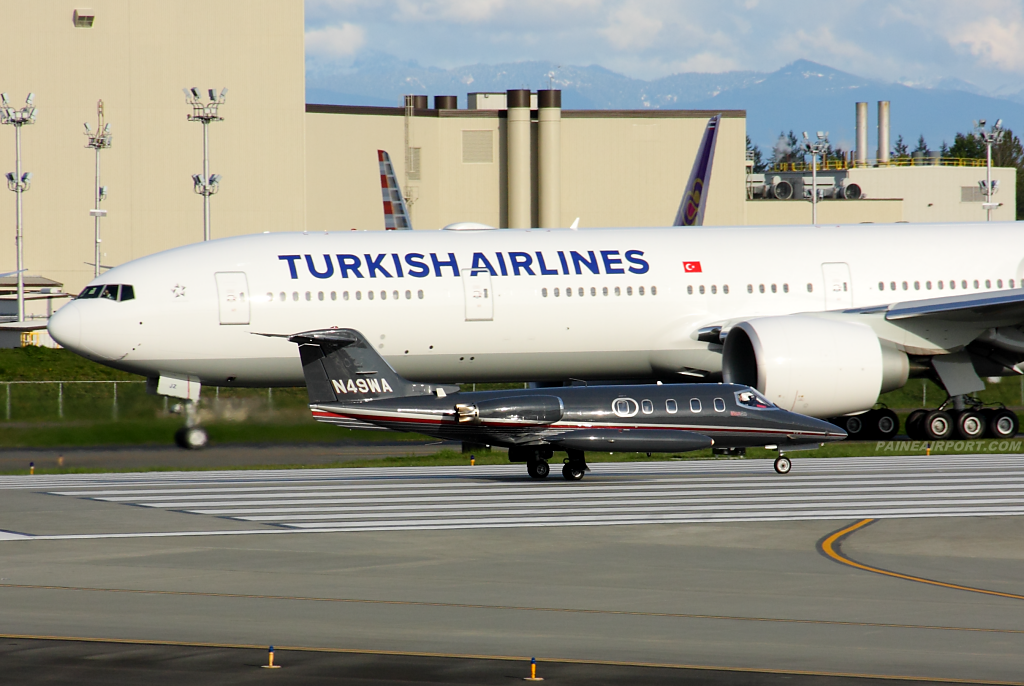 Turkish Airlines 777 TC-JJZ at Paine Field