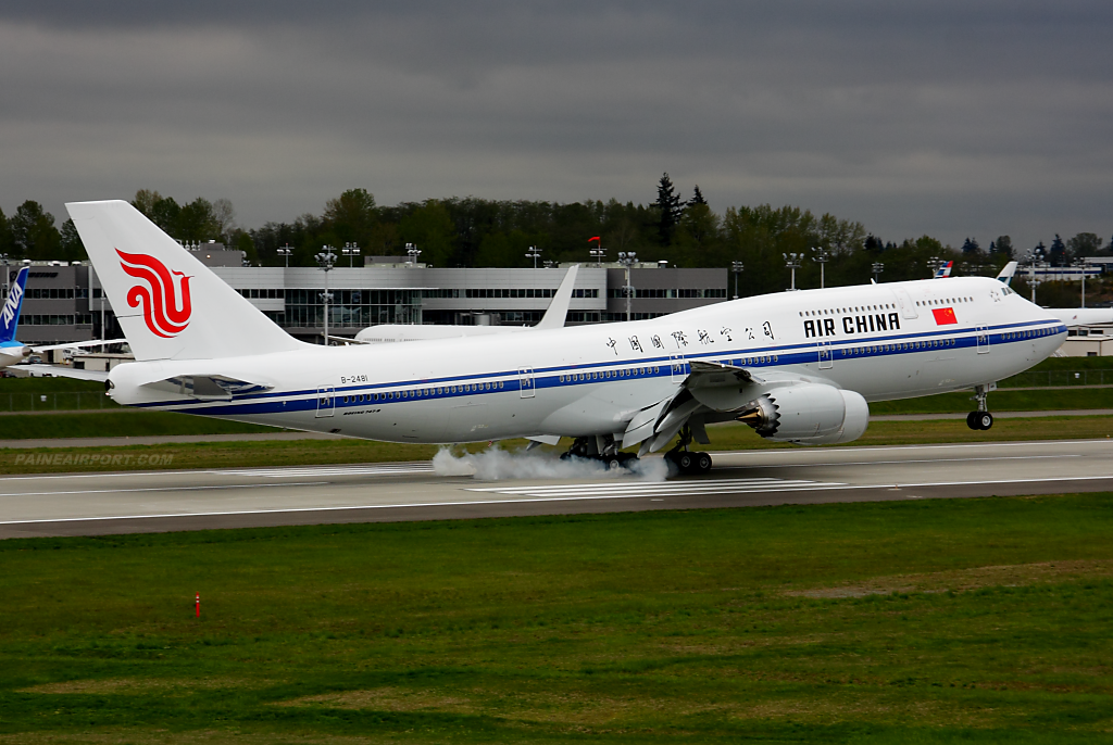 Air China 747-8i B-2481 at Paine Field