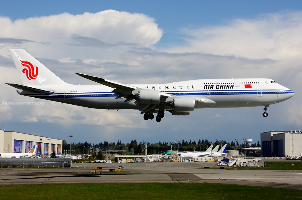 Air China 747-8i B-2481 at Paine Field