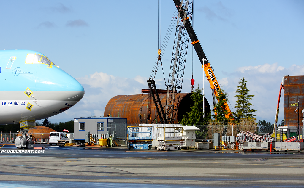 777X Composite Wing Center autoclaves at Paine Field