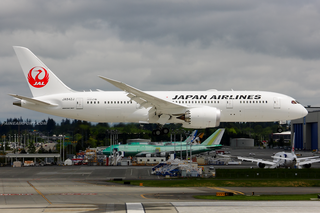 Japan Airlines 787-8 JA842J