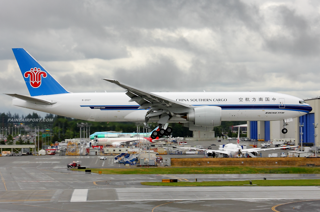 China Southern Cargo B-2027 at Paine Airport