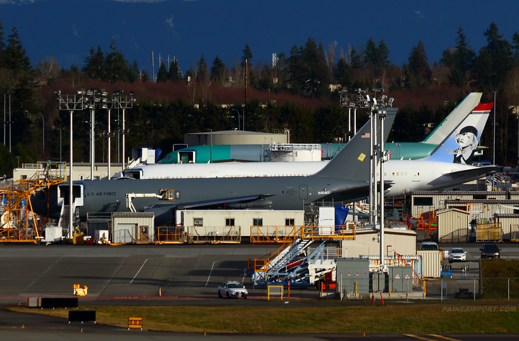 KC-46A N464KC at Paine Airport