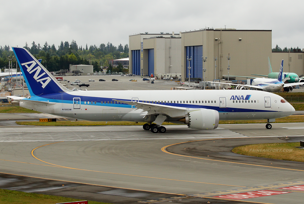 787-8 line 13 at Paine Airport