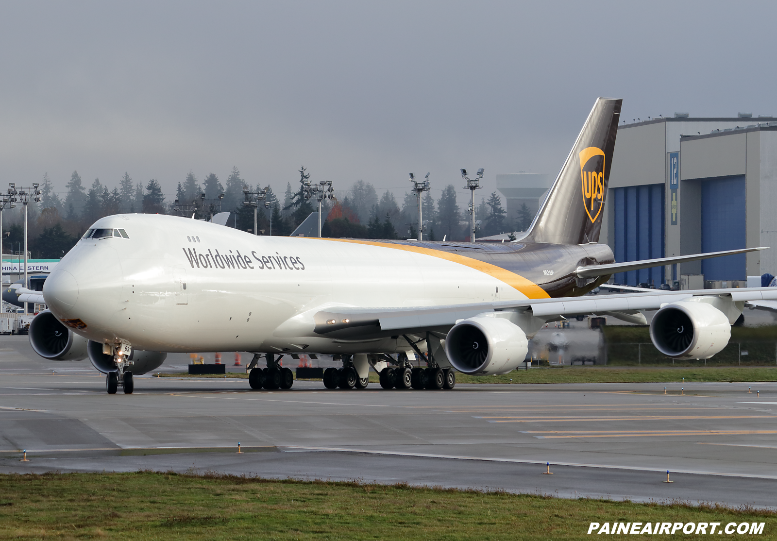 UPS 747-8F N631UP at KPAE Paine Field