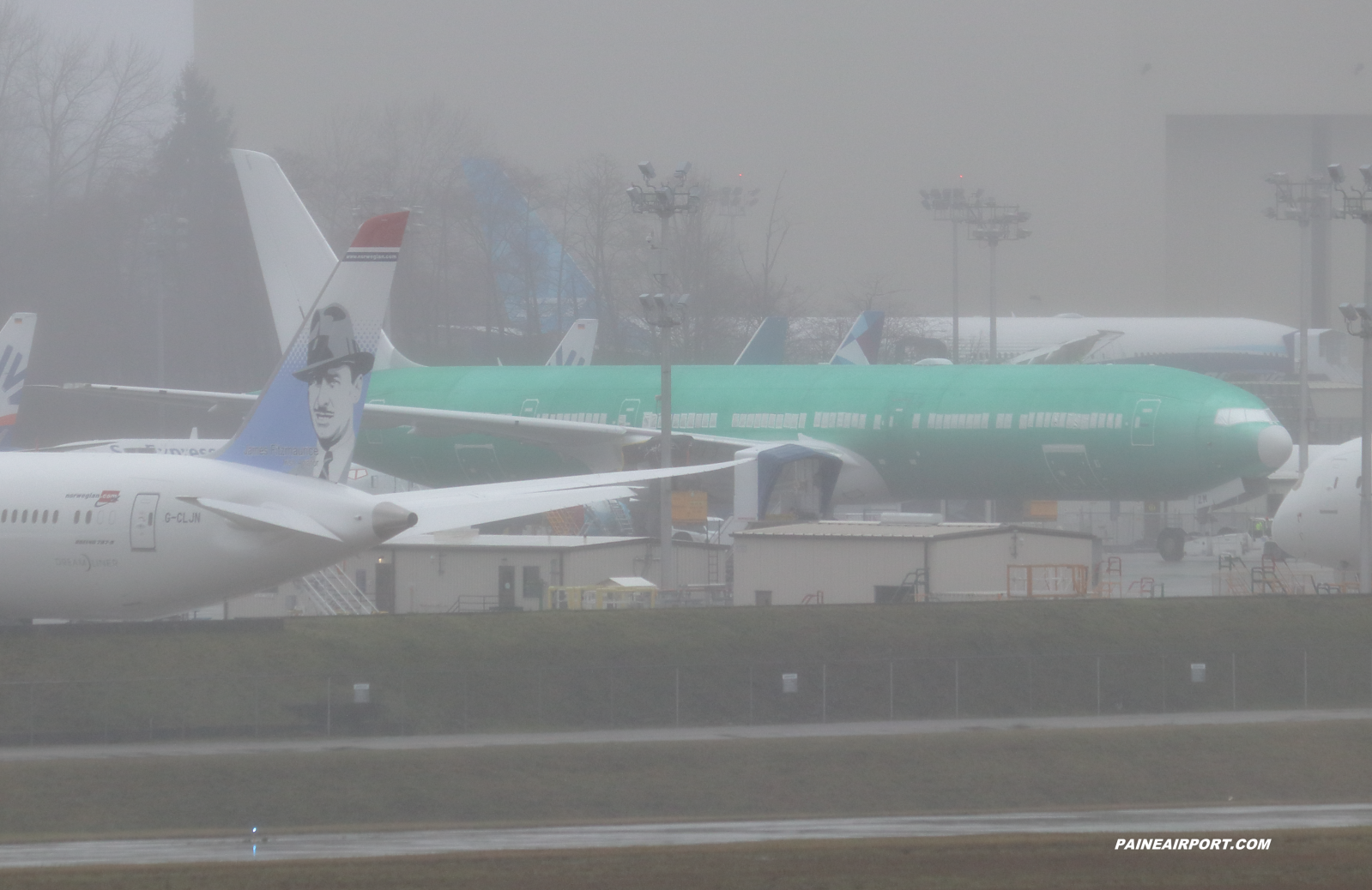 Emirates 777-9 line 1615 A6-EZM at Paine Field