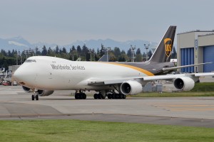 UPS 747-8F N627UP at Paine Field