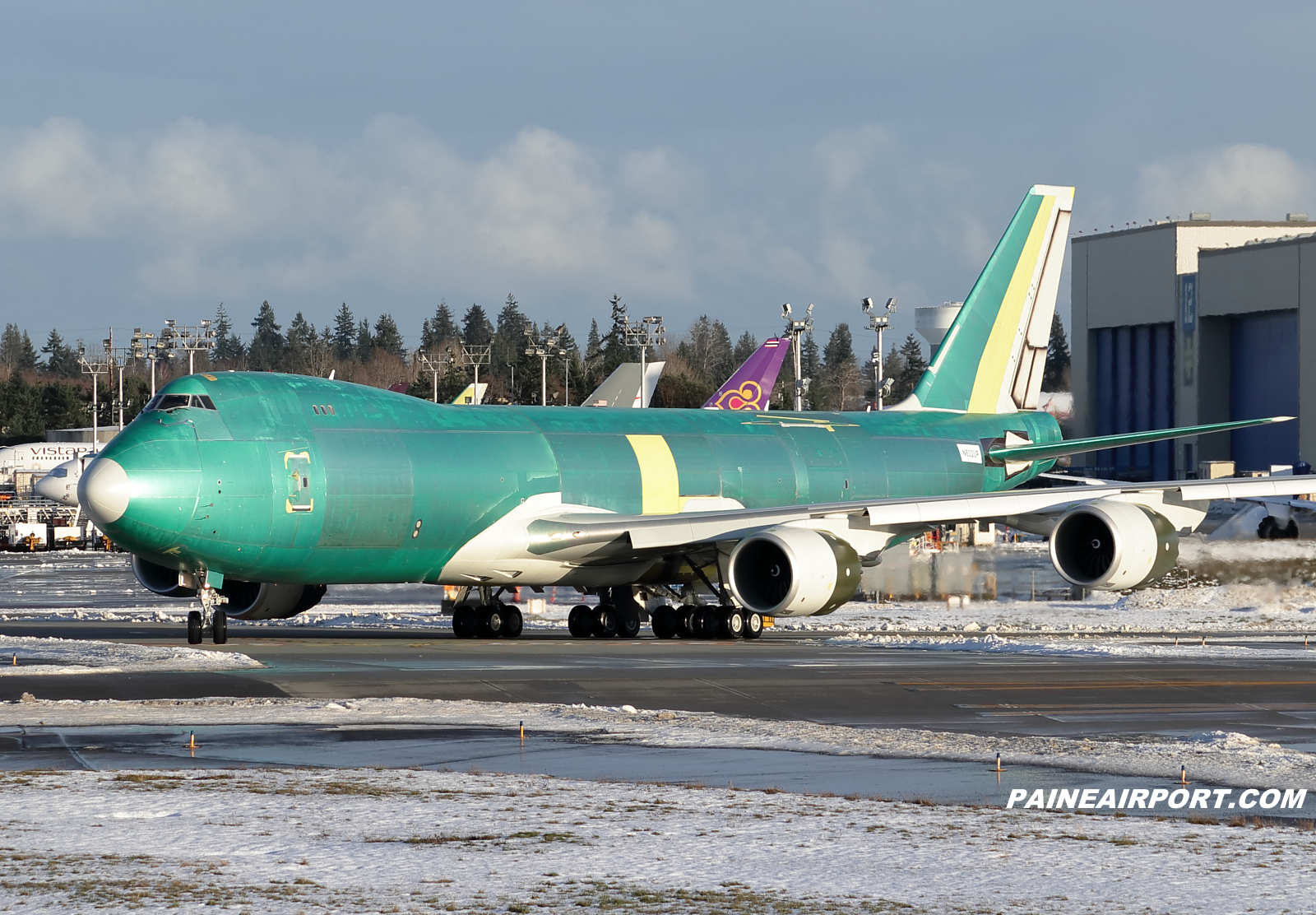 UPS 747-8F N632UP at KPAE Paine Field