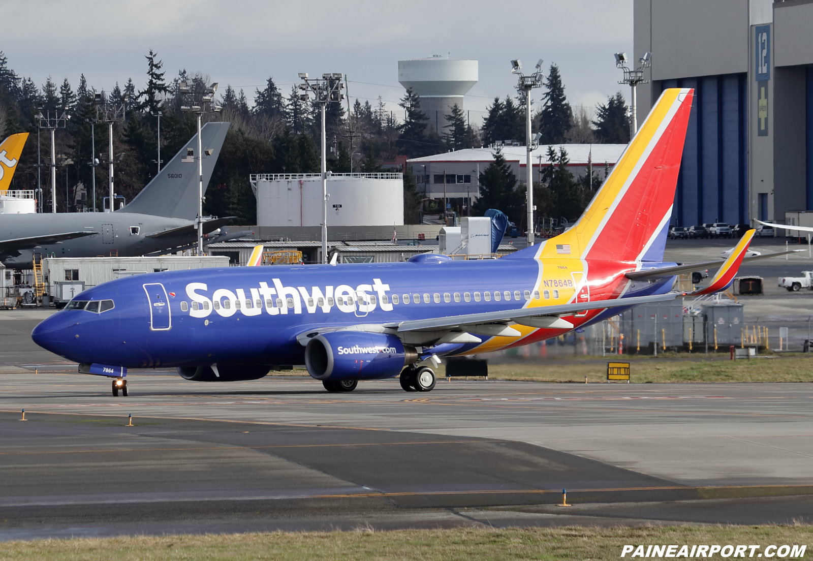 Southwest Airlines 737 N7864B at KPAE Paine Field