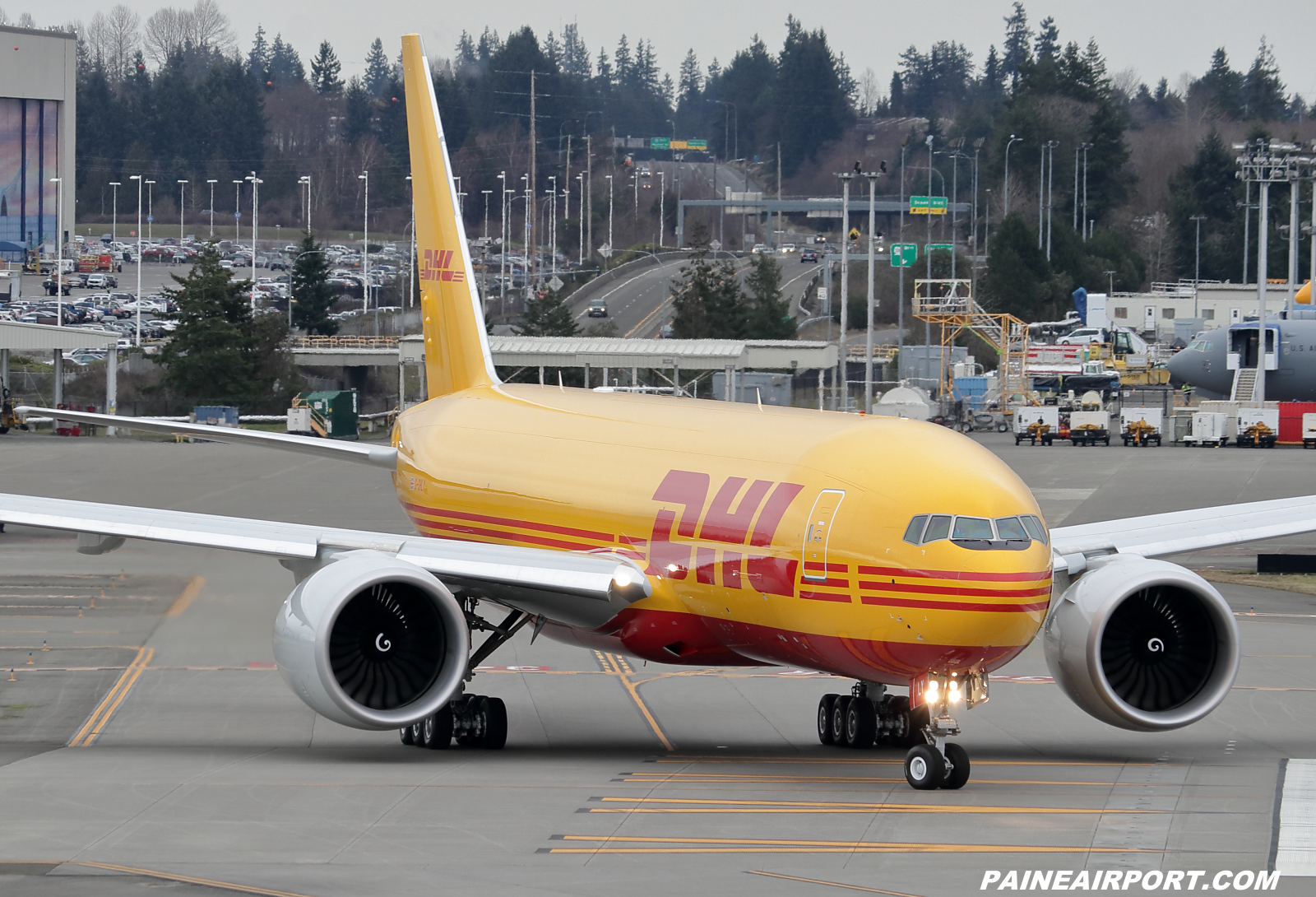 DHL 777F G-DHLY at KPAE Paine Field 