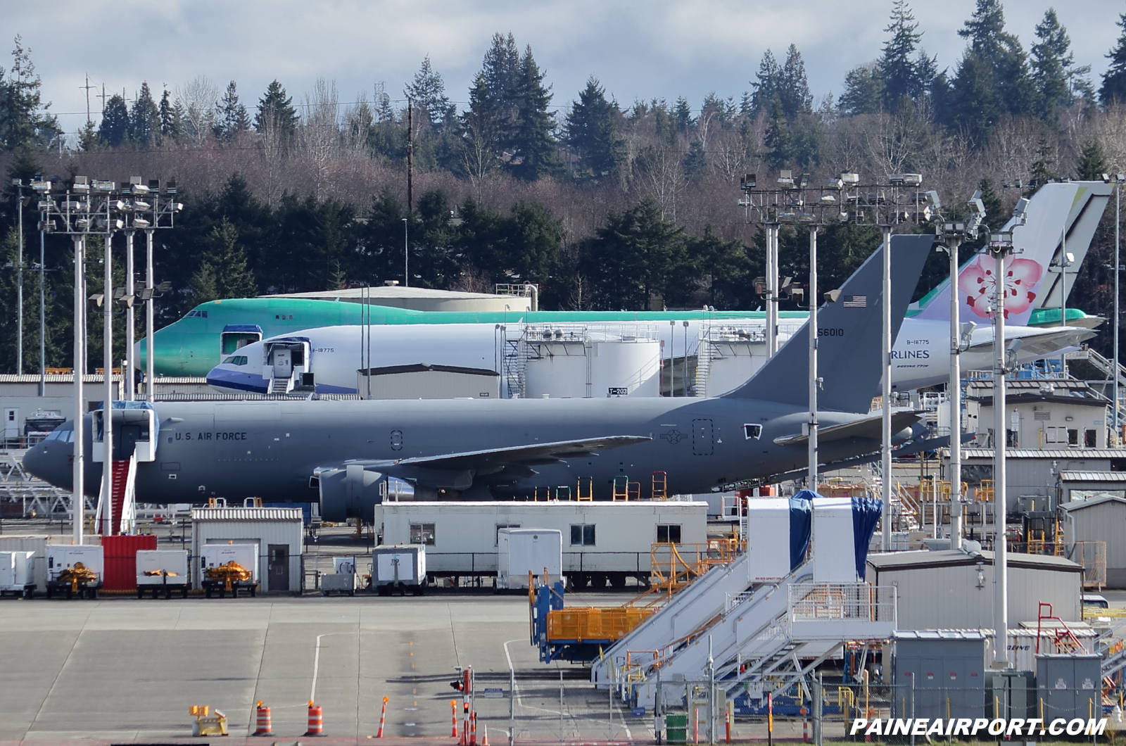 China Airlines 777F B-18775 at KPAE Paine Field