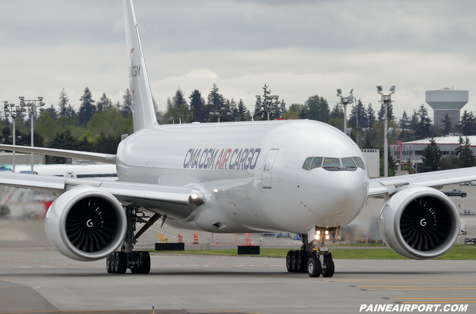 CMA CGM Air Cargo 777-F F-HMRB at KPAE Paine Field