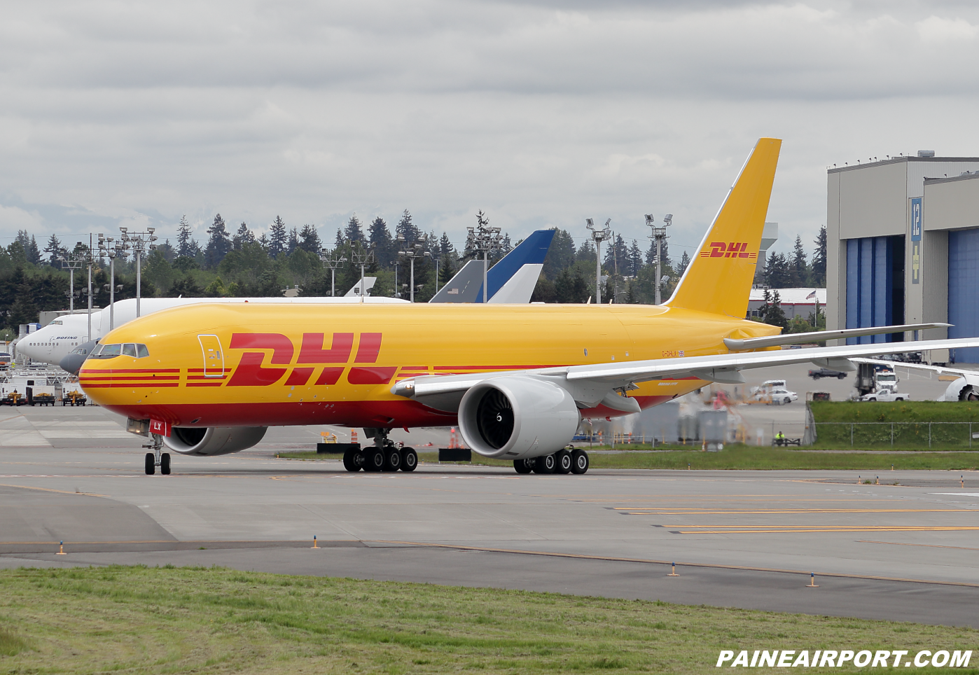 DHL 777F G-DHLX at KPAE Paine Field
