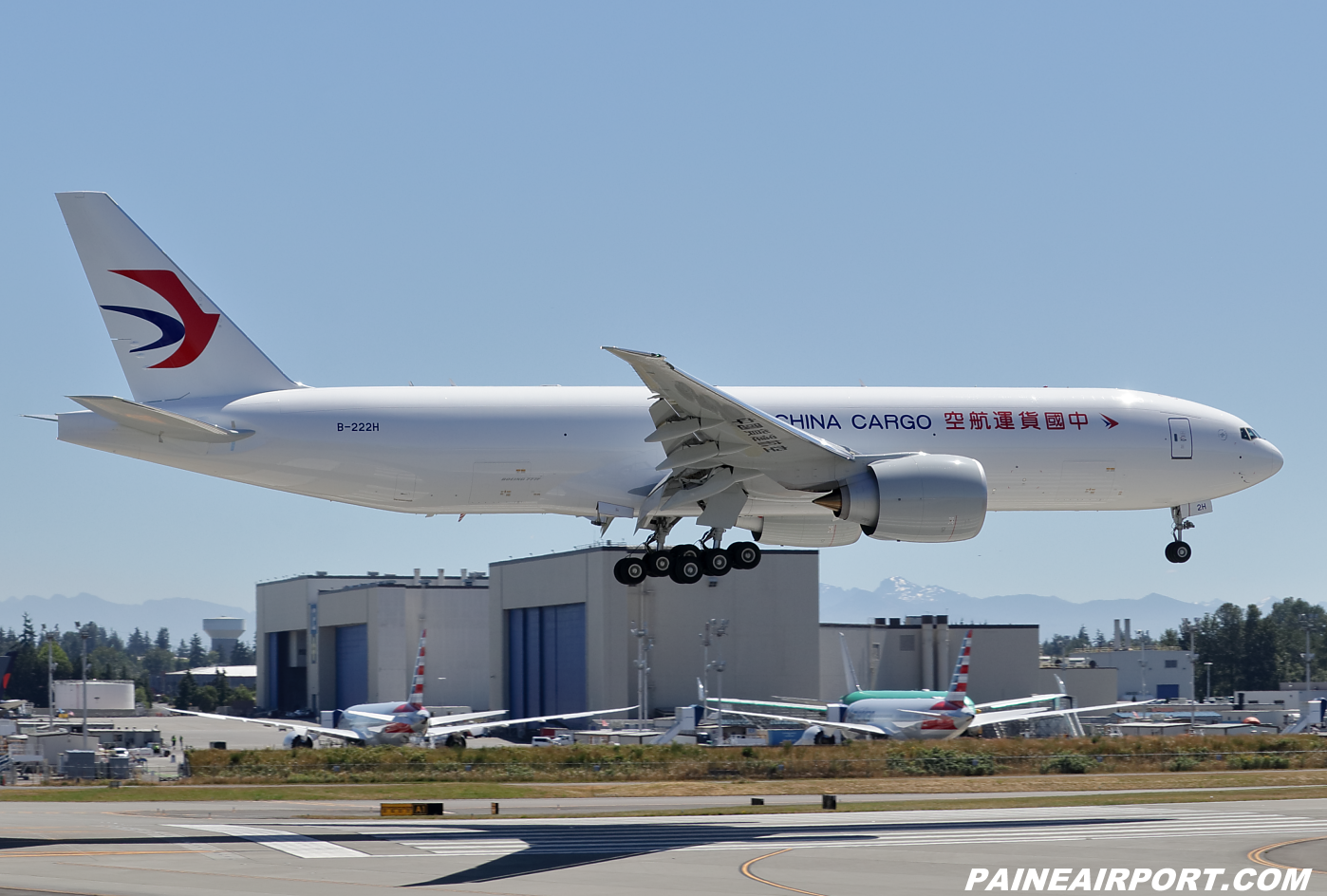 China Cargo 777F B-222H at KPAE Paine Field 