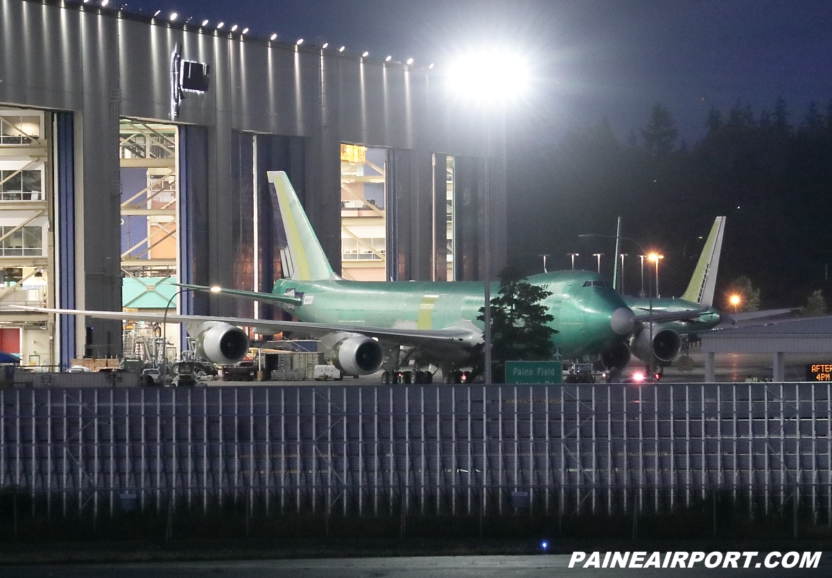 Atlas Air 747-8F line 1572 at KPAE Paine Field