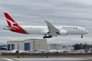 Qantas 787-9 VH-ZNM at KPAE