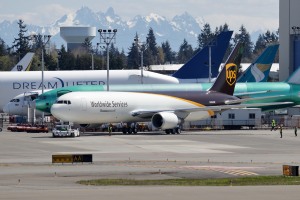 UPS 767 N384UP at KPAE Paine Field