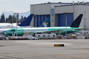 CMA CGM Air Cargo 777F at KPAE Paine Field