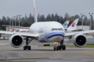China Airlines Cargo 777F B-18780 at KPAE Paine Field