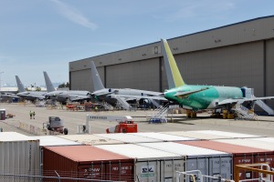 Boeing Everett Modification Center at KPAE Paine Field