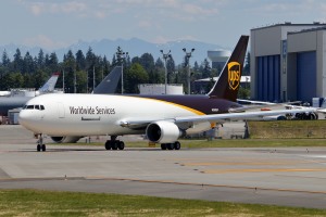 UPS 767 N386UP at KPAE Paine Field