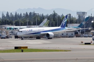 ANA 787-9 JA926A at KPAE Paine Field