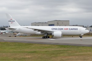 CMA CGM 777F N760GT at KPAE Paine Field