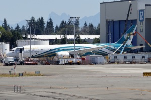 Oman Air 787 A4O-SK at Paine Field