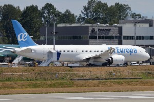 Air Europa 787-9 EC-OFP at KPAE Paine Field