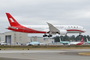 Shangahai Airlines 787-9 B-20EV at KPAE Paine Field