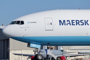 Maersk Air Cargo 777F OY-MAD at KPAE Paine Field